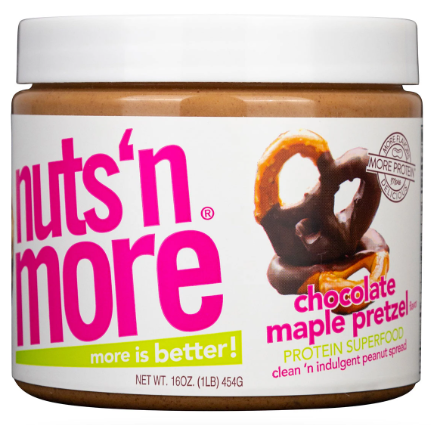 Nuts'n More Chocolate Maple Pretzel High Protein Peanut Butter