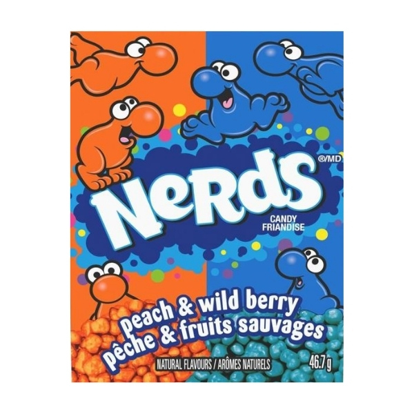 Nerds Peach & Wild Berry 46g