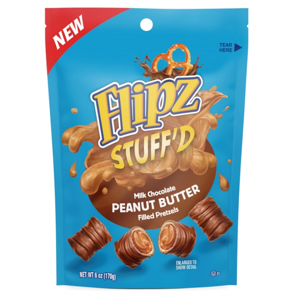 Flipz Stuff'd Peanut Butter filled Pretzel