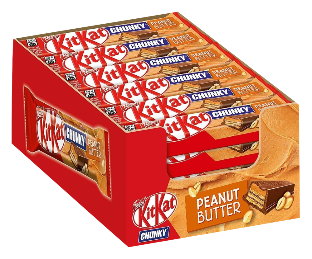 KitKat Chunky Peanut Butter 24er Box