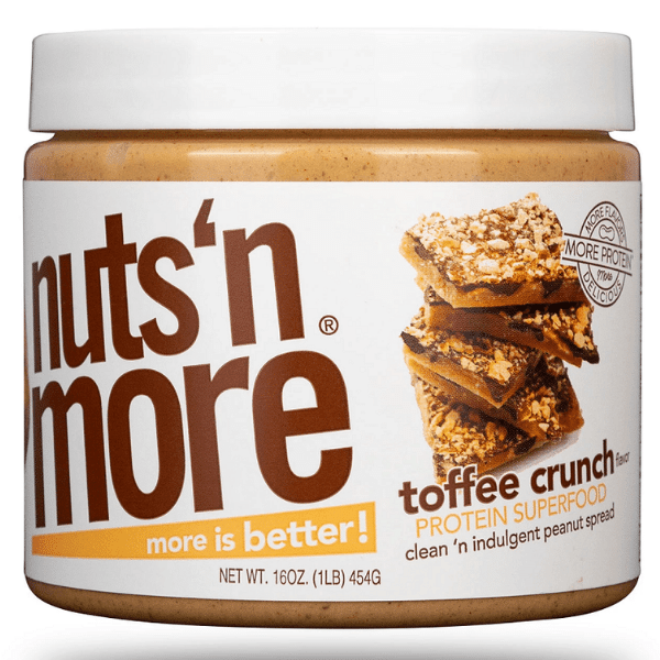 Nuts'n More Toffee Crunch High Protein Peanut Butter