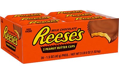 Reese's 2 Peanut Butter Cups 36er Box