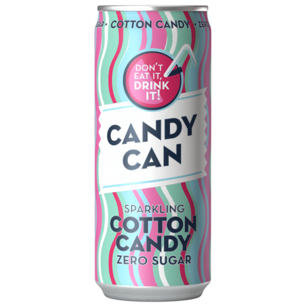CANDY CAN Cotton Candy 330ml x 12 4,2kg