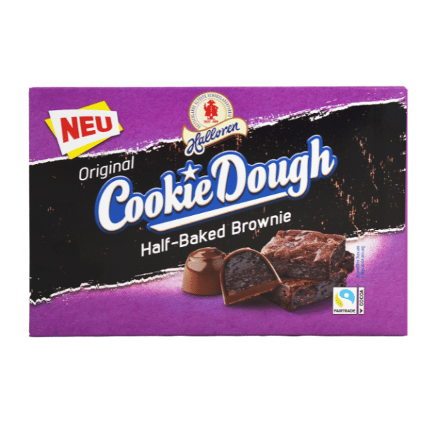 Halloren Cookie Dough Half-Baked Brownie