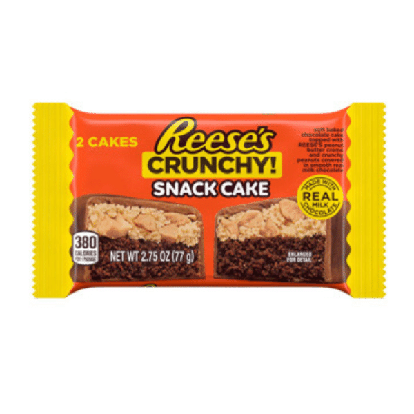 Reeses Crunchy Snack Cake