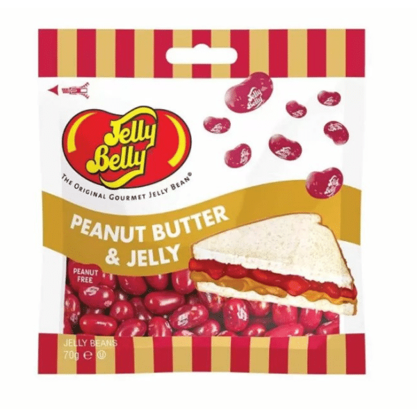 Jelly Belly Peanut Butter & Jelly Jelly Beans 70g