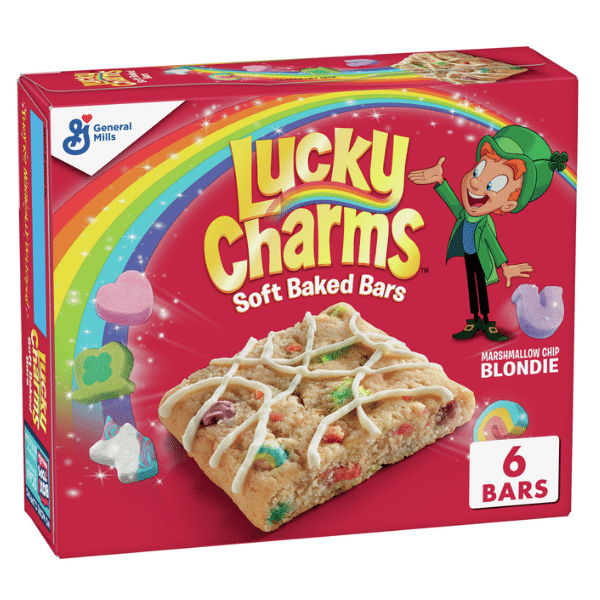 Lucky Charms Soft Baked Bars