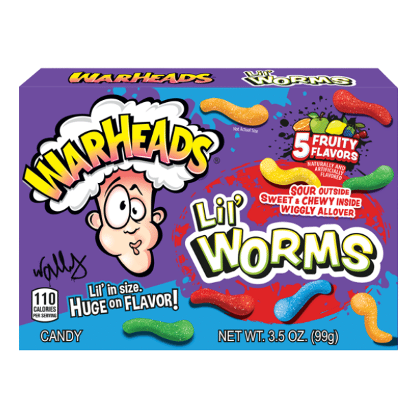 Warheads Lil Worms 99g x 12 1,4kg
