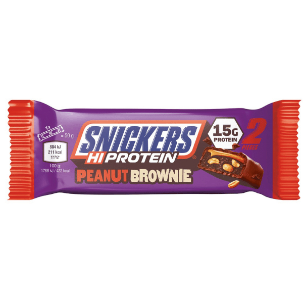 Snickers Hi-Protein Peanut Brownie