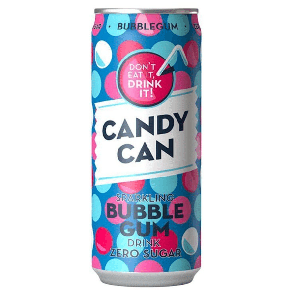 CANDY CAN Bubblegum 330ml x 12 4,2kg
