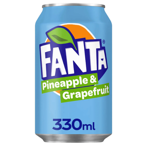 Fanta Pineapple & Grapefruit 330 ml x 24 8,7kg