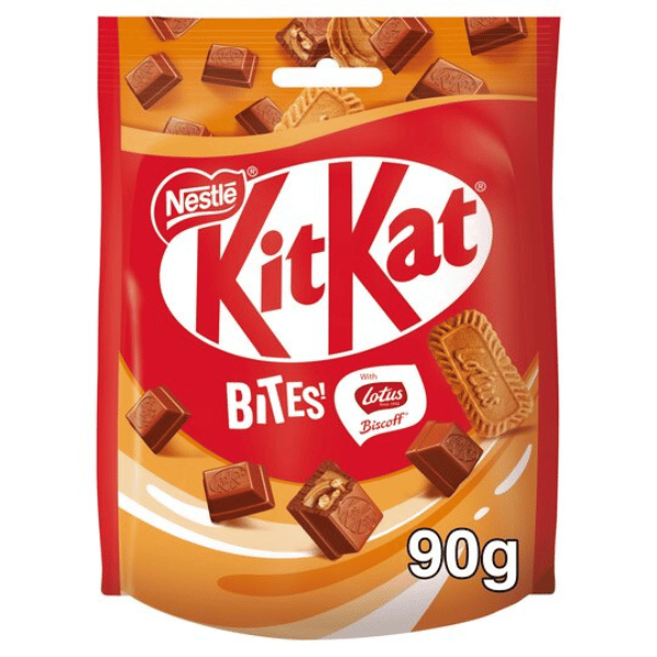 Kit Kat Lotus Biscoff Bites 90g x 8 1kg