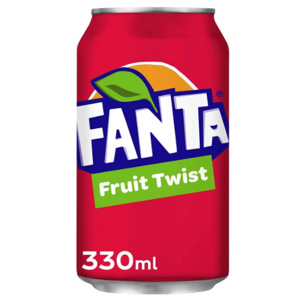 *EXPORT* Fanta Fruit Twist 330ml x 24 8,7kg