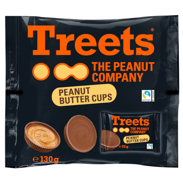 Treets Peanut Butter Cups 130g