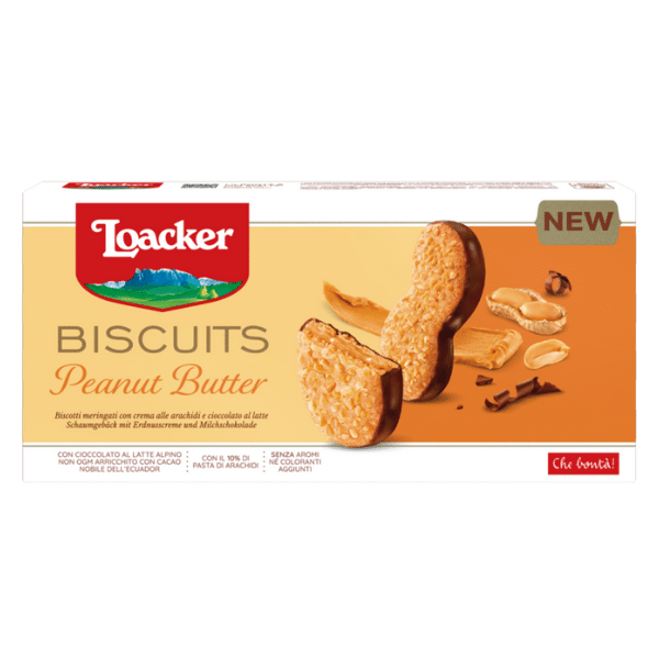 Loacker Biscuits Nut Selection Peanut Butter 100g