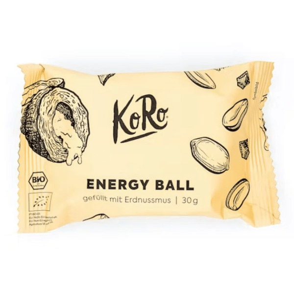 Koro Energy Ball Peanut Butter Bio