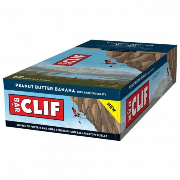 Clif Bar Peanut Butter Banana & Dark Chocolate Box