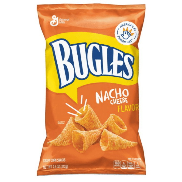 Bugles Nacho Cheese 212g x 8 2kg