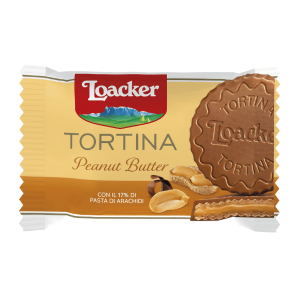 Loacker Tortina Peanut Butter 21g