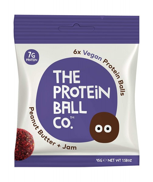 The Protein Ball Co. - Peanut Butter & Jam Vegan Protein Balls