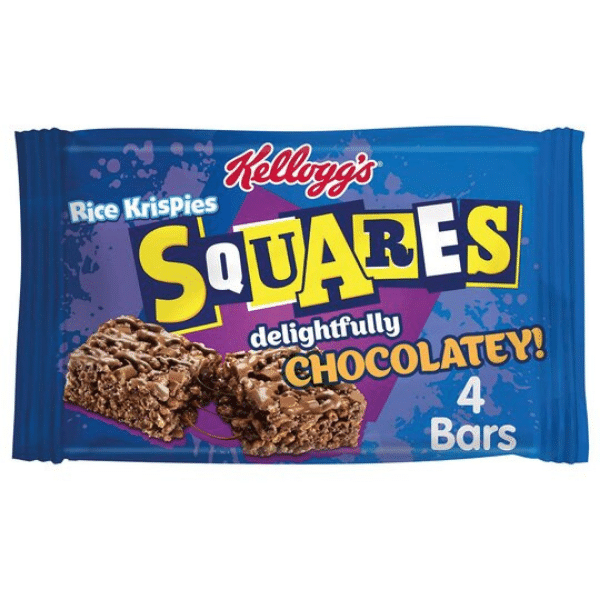 Kellogg's Rice Krispie Squares Chocolate 4 Pack