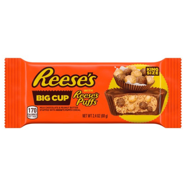 Reese's Big Cup with Reese's Puffs King Size
