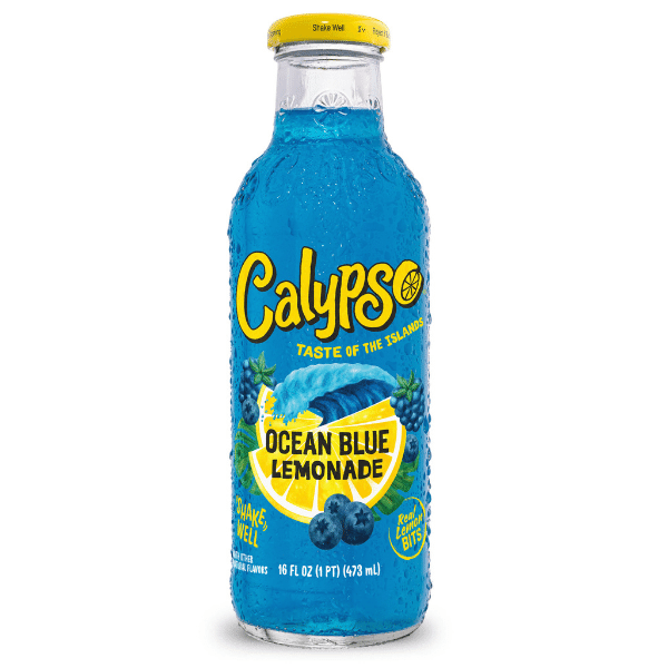*Export* Calypso Ocean Blue Lemonade 473ml x 12 7kg