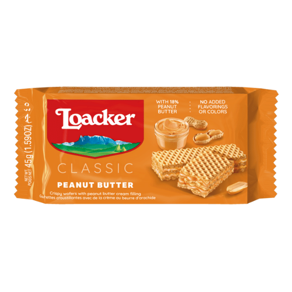 Loacker Classic Peanut Butter 45g