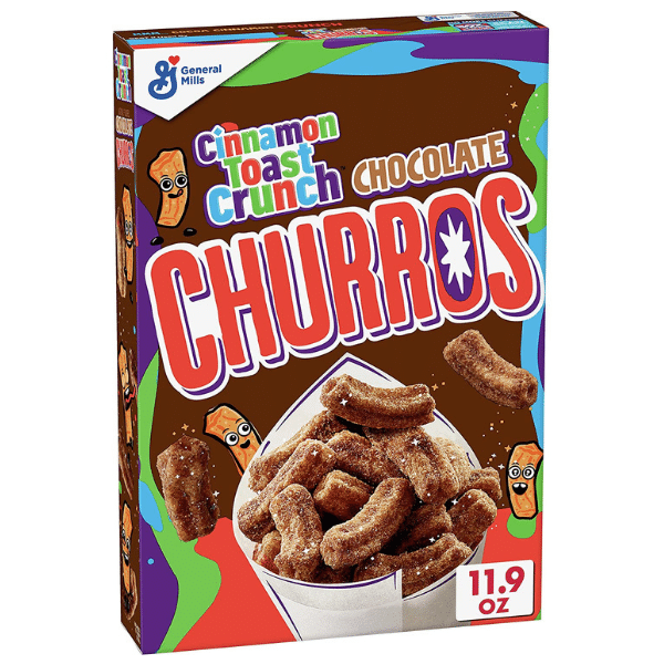 Cinnamon Toast Crunch Chocolate Churros 337g x 12 4,5kg