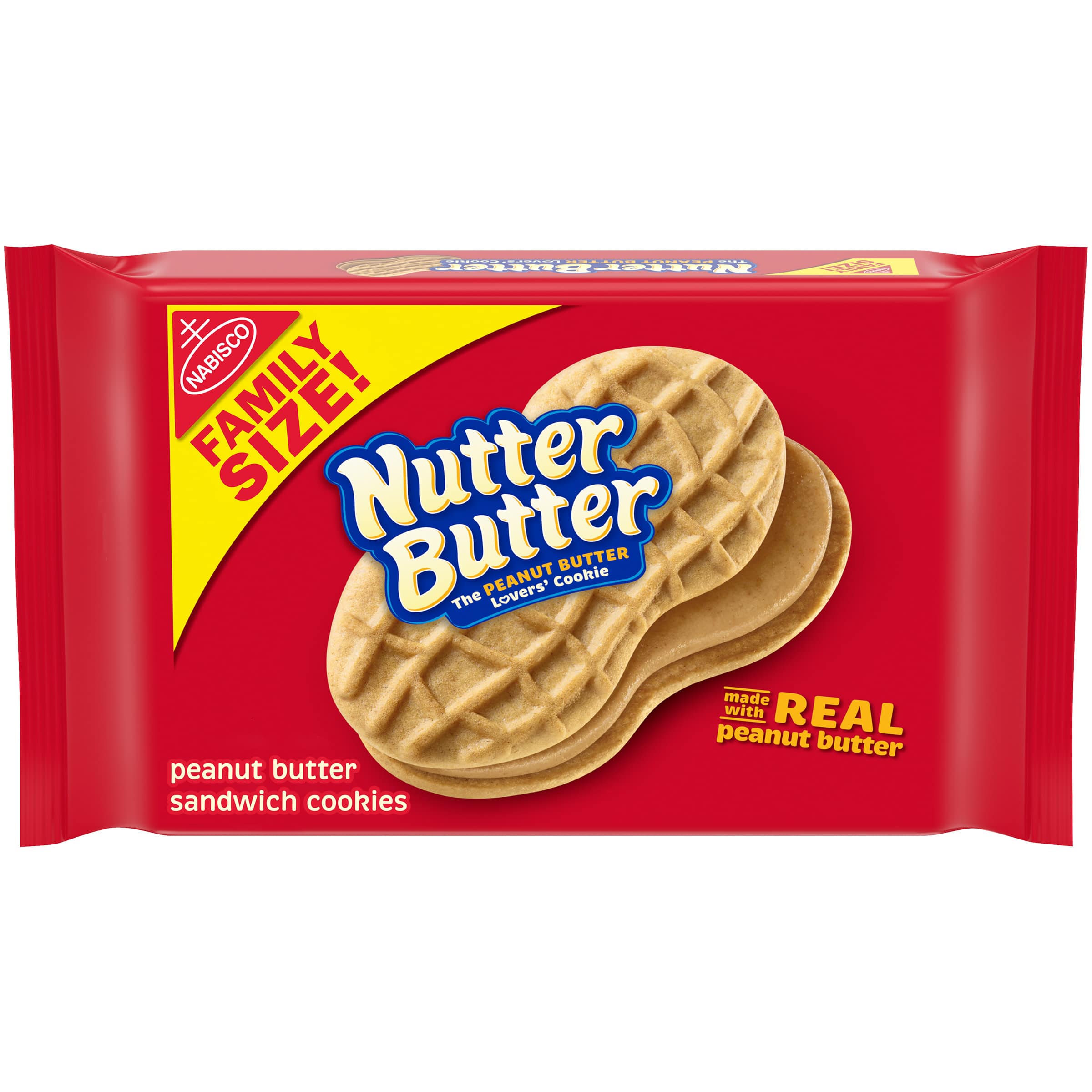 Nutter Butter Sandwich Cookies Family Size Peanutbuttershop