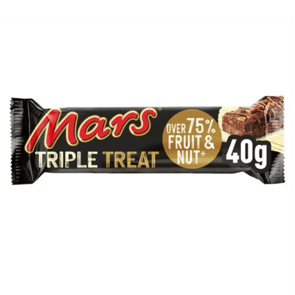 Mars Triple Treat Bar 40g x 18 0,9kg